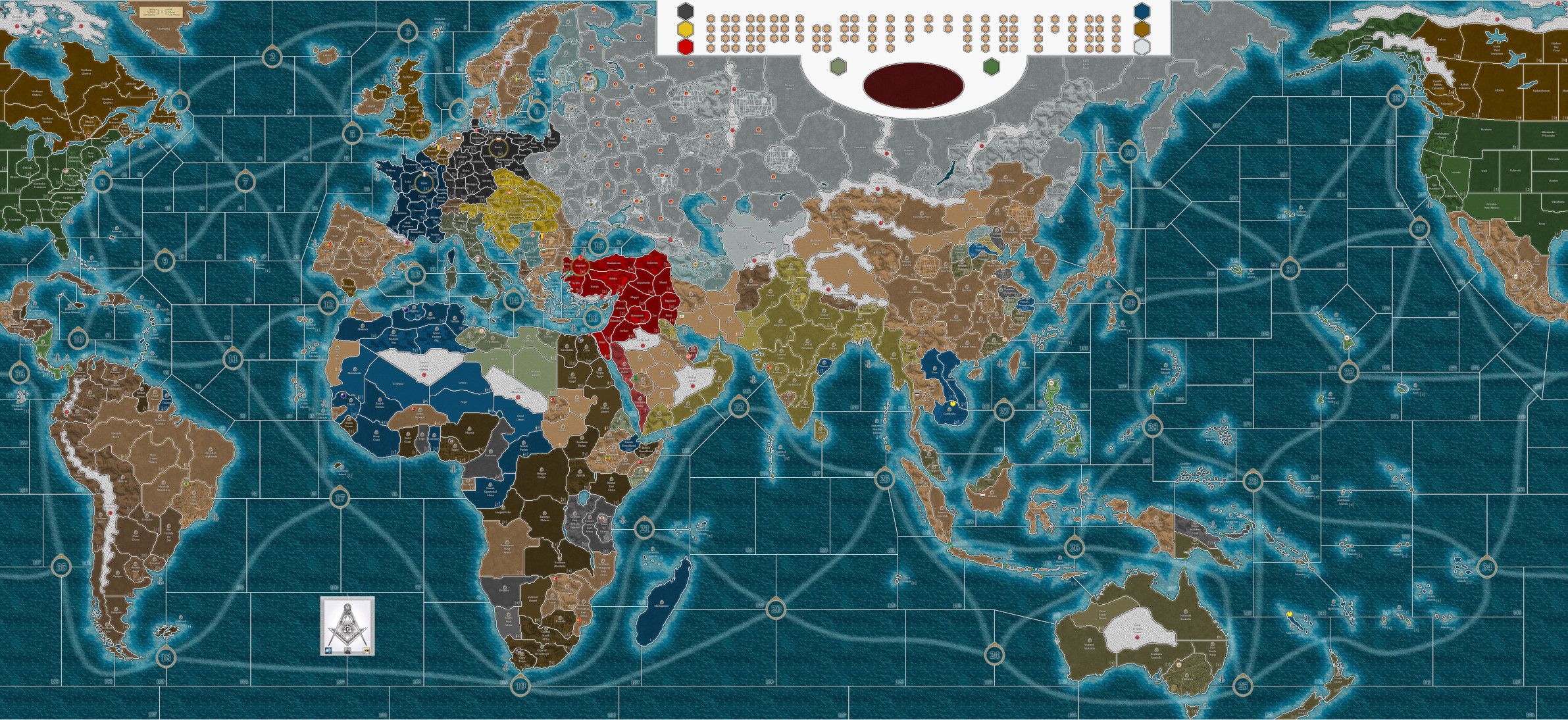 Proposed Map: Domination 1941